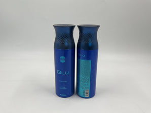 Wholesale Blu Deodorant for Men by Ajmal – 200ml Indian origin, long-lasting fragrance, available in Lebanon for bulk supply.
