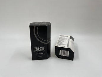 Wholesale Axe Aftershave Black – Smooth Cedarwood scent, 100ml European origin for fresh grooming, available in Lebanon for bulk supply.