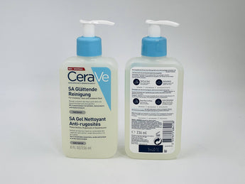 Wholesale CeraVe SA Smoothing Cleanser – 236ml USA origin, exfoliates dry and bumpy skin, available in Lebanon for bulk supply.