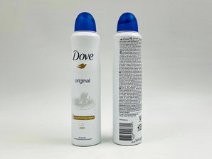 Wholesale Dove Original Deodorant Spray 250ml from Europe – Long-lasting protection with moisturizing cream, available in Lebanon.