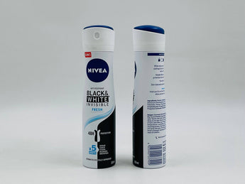 Nivea Deodorant Black & White Invisible German 150ml - Tawreed Pro