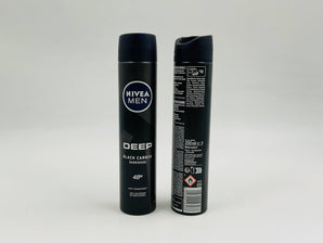 Nivea Deodorant Men Europe 200ml Deep Black Carbon - Tawreed Pro