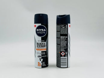 Nivea Men Black & White Invisible Spray 150ml (German) - Tawreed Pro