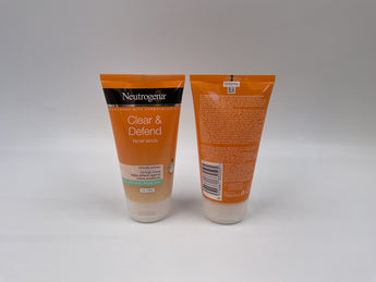 Neutrogena Clear & Defend Facial Scrub Europe 150ml - Tawreed Pro