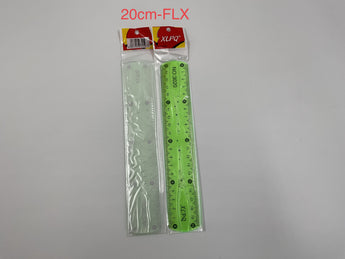 XLPQ Flexible Ruler 20cm / 8in – Box of 24 - Tawreed Pro