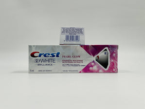 Crest 3D White Brilliance Pearl Glow Toothpaste 75ml - Tawreed Pro