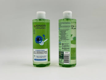 Garnier Organic Cornflower Micellar Water 400ml - Tawreed Pro