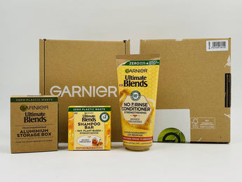Garnier Ultimate Blends Honey Strengthening Shampoo & Conditioner Set - Tawreed Pro