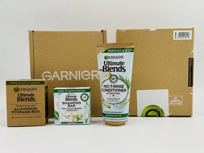 Garnier Ultimate Blends Coconut Hydrating Shampoo & Conditioner Set - Tawreed Pro