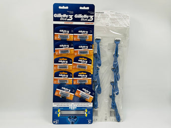 Gillette Blue3 Comfort Razors Germany 10pcs - Tawreed Pro