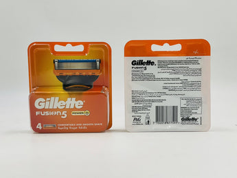Gillette Fusion5 Power Cartridges Germany 4pcs - Tawreed Pro