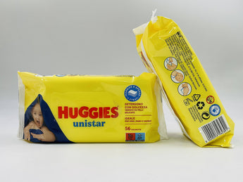 Huggies Baby Wipes Unistar Yellow 56pcs - Tawreed Pro