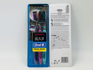 Oral-B Allrounder Black Medium Toothbrushes 3N - Tawreed Pro