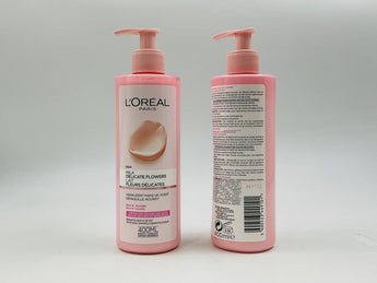 L'Oreal Delicate Flowers Cleansing Milk Europe 400ml - Tawreed Pro