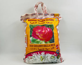 Masoud Golden Sella Rice India 10kg - Tawreed Pro