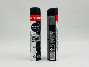 Nivea Deodorant Men Europe 200ml Black & White Invisible XL - Tawreed Pro