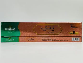 Shalimar Yedi Incense Sticks India 7 Exotic Fragrances - Tawreed Pro