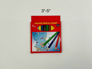 Powerstar Colour Pencils Short 12pcs - Tawreed Pro
