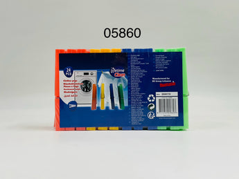 Lifetime Clean Clothes Pegs China 24pcs - Tawreed Pro