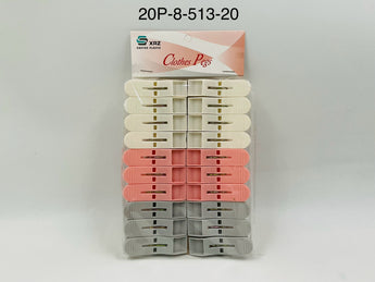 XRZ Clothes Pegs Plastic Turkey 20pcs - Tawreed Pro