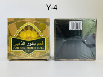 Golden Torch Coal Y-4 80pcs - Tawreed Pro