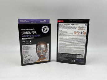 MBeauty Silver Foil Wrapping Mask 3 Sheets - Tawreed Pro