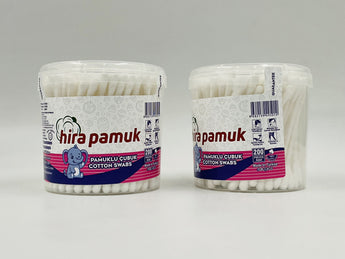 Hira Pamuk Cotton Swabs Turkey 200pcs - Tawreed Pro
