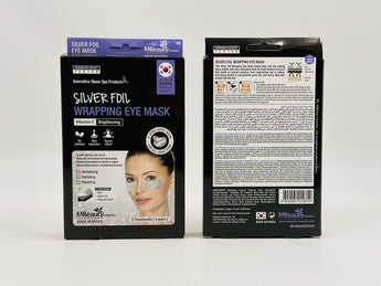 MBeauty Silver Foil Wrapping Eye Mask 5 Pairs - Tawreed Pro