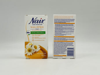 Nair Wax Strips Face Sensitive Skin 16 Strips - Tawreed Pro