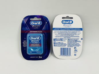 Oral-B 3D White Luxe Whitening Floss 35m Radiant Mint - Tawreed Pro