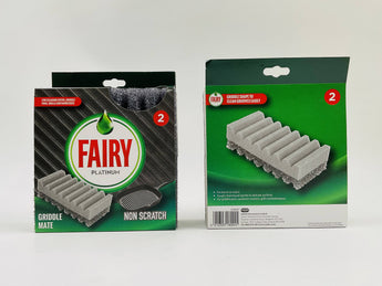 Fairy Platinum Griddle Mate Sponge UK 2pcs - Tawreed Pro