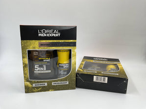 L'Oréal Men Expert Invincible Sport Gift Set Deodorant 150ml + Shower 300ml - Tawreed Pro