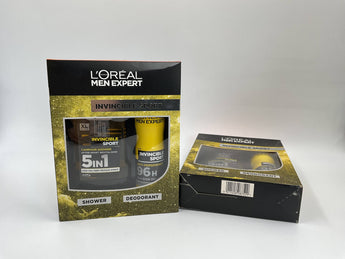 L'Oréal Men Expert Invincible Sport Gift Set Deodorant 150ml + Shower 300ml - Tawreed Pro