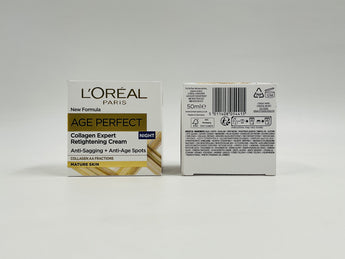 L’Oréal Paris Age Perfect Collagen Expert Retightening Cream Night Germany 50ml - Tawreed Pro