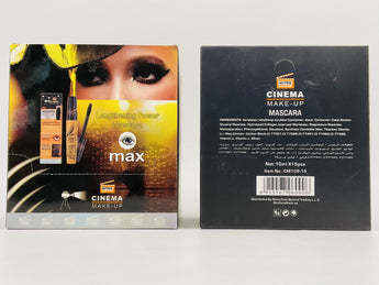 Cinema Make-Up Mascara Lengthening Max 10ml x 15pcs - Tawreed Pro