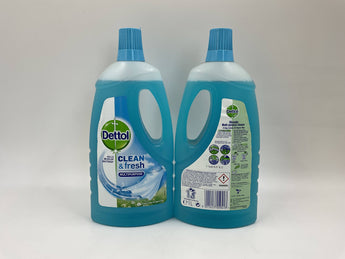 Dettol Multipurpose Cleaner Crisp Linen & Aqua Sky 1L - Tawreed Pro