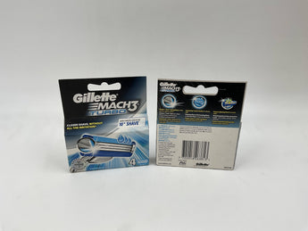 Gillette Mach3 Turbo Europe 4 Cartridges - Tawreed Pro