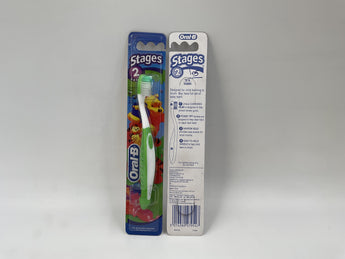 Oral-B Stages 2 Kids Toothbrush 1pc (2–4 Years) - Tawreed Pro