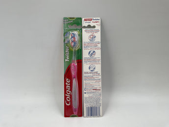 Colgate Twister Toothbrush Medium Bristles Multi-Dimensional Clean - Tawreed Pro