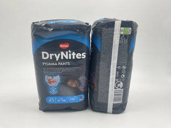 Huggies DryNites Pyjama Pants EU 4–7 Years 10pcs - Tawreed Pro