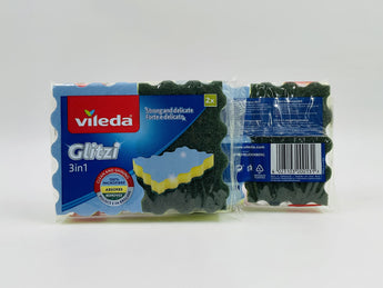 Vileda Glitzi 3in1 Sponges Netherlands 2pcs - Tawreed Pro