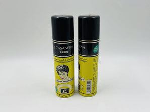 Wholesale Perfumed Spray Hair Remover by J. Casanova – Lemon fragrance 150g, French origin, effective and gentle removal, available in Lebanon for bulk supply.