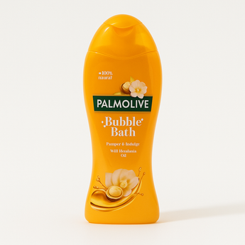 Palmolive Bubble Bath Turkey 500ml (Macadamia Oil, Lavender, Peach & Vanilla) - Tawreed Pro