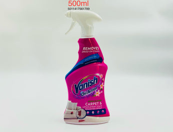 Vanish Oxi Action Carpet & Upholstery Stain Remover Spray Europe 500ml - Tawreed Pro