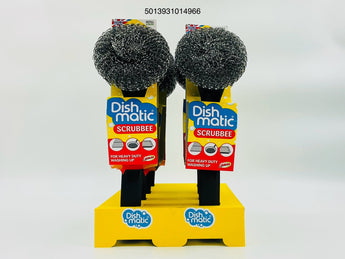 Dishmatic Scrubbee Heavy Duty Washing Brush Britain - Tawreed Pro