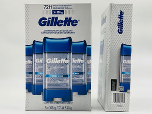 Gillette Cool Wave Clear Gel Deodorant USA 108g