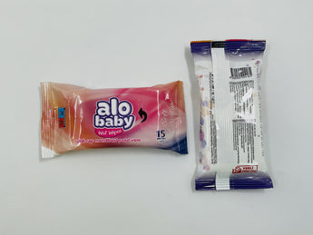 Alo Baby Wet Wipes Turkey 15pcs - Tawreed Pro