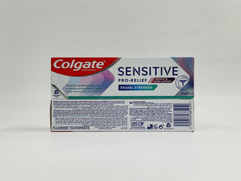 Wholesale Colgate Sensitive Enamel Strength Toothpaste – 75ml for enamel protection, available in Lebanon for bulk supply.