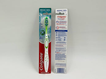 Wholesale Colgate Max White Toothbrush – Medium bristles with polishing star, available in Lebanon for bulk supply.