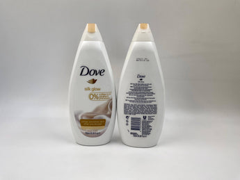 Wholesale Silk Glow Body Wash by Dove – 750ml UAE origin, enriched with moisturizing cream, available in Lebanon for bulk supply.